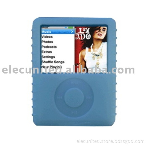 Silicone Case for iPod Nano 3rd Gen / Accessories for iPod / Silicon Case for iPod